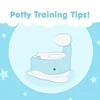 Cute Whale Bunny Child Potty Training Chair for Boys Girls Portable Potty Training Toilet Seat Comfortable Seat for Toddler 5