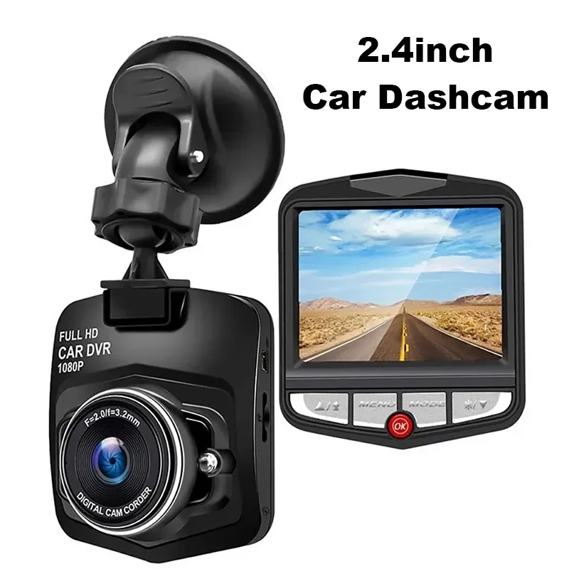 Full HD 1080P 3 Camera Dash Cam For Car 2 Inch Screen Dashcam Black Box  Driver Video Recorder CAR DVR Rear Camera Car Accessorie - AliExpress