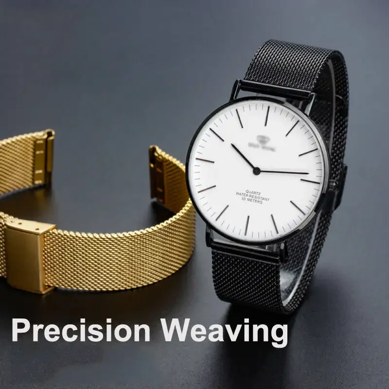 Sleek Milanese Loop Watch Band Bracelet - Quick Installation Accessory