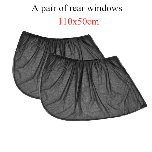 Car Sun Shade UV Protection Car Curtain Car Window Sunshade Side Window Mesh Sun Visor Summer Protection Window Film