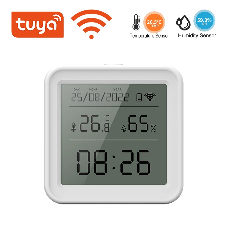 Tuya Zigbee/WiFi Temperature Humidity Sensor Hygrometer