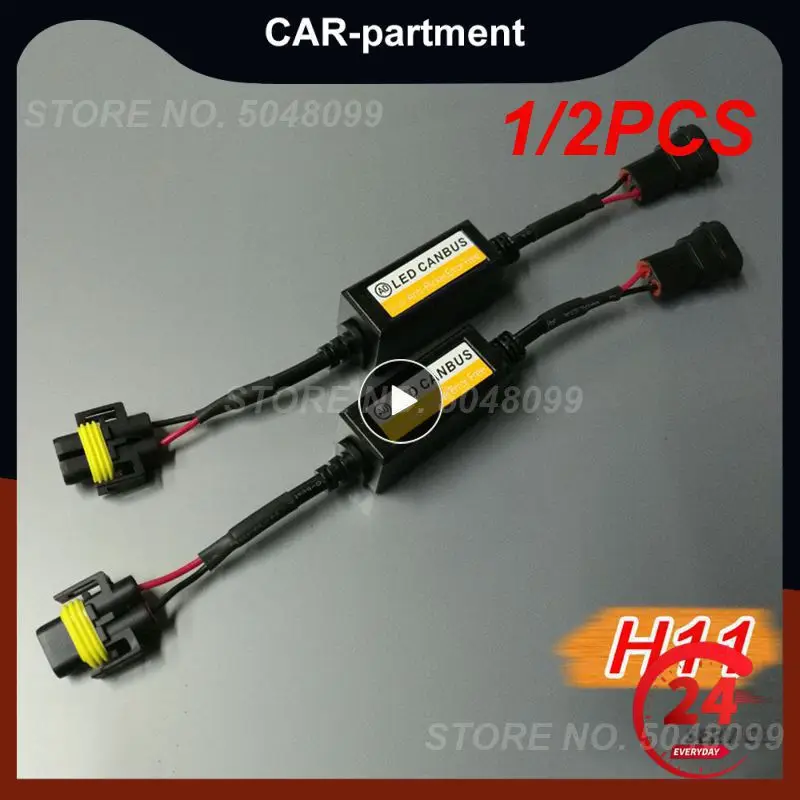 LED Canbus Decoder Adapter 1/2PCS H4 H7 9005 9006 9012