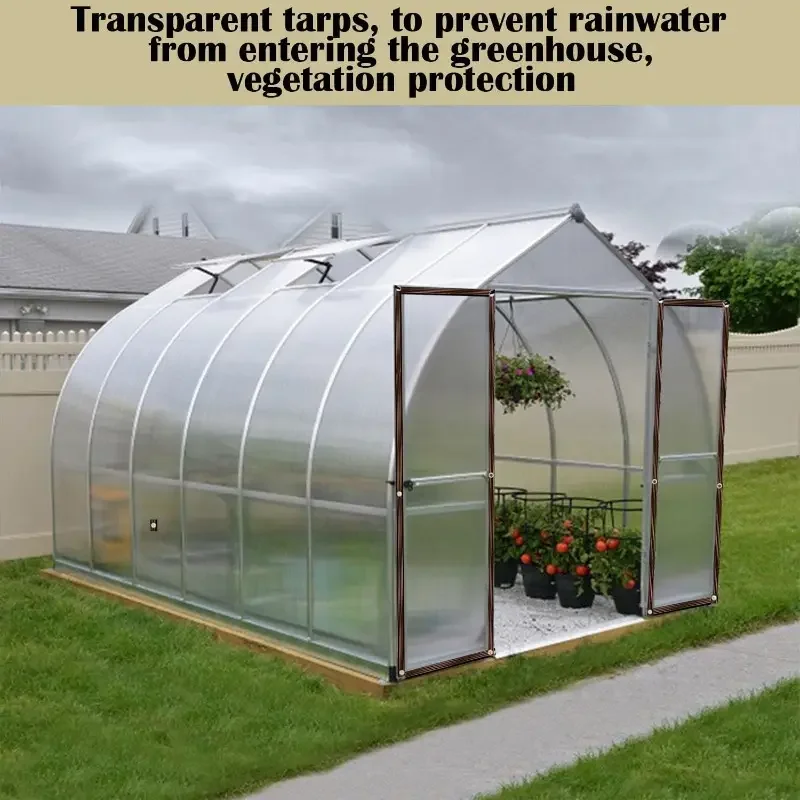 Transparent Multifunctional Sunshade Cloth, Tarpaulin, Balcony, Outdoor Plastic Cloth, Cold Proof, for Household and Outdoor Use