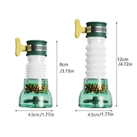 ไส้กรองก๊อกน้ำ เครื่องกรองน้ำประปาในครัวเรือน หัวฝักบัวกันน้ำกระเซ็น ตัวต่อเพิ่มแรงดันน้ำ ไส้กรองน้ำอเนกประสงค์ 6