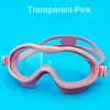 Children's swimming goggles Macaron PC anti fog swimming goggles waterproof large frame goggles 1