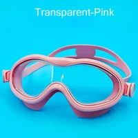 Children's swimming goggles Macaron PC anti fog swimming goggles waterproof large frame goggles 1