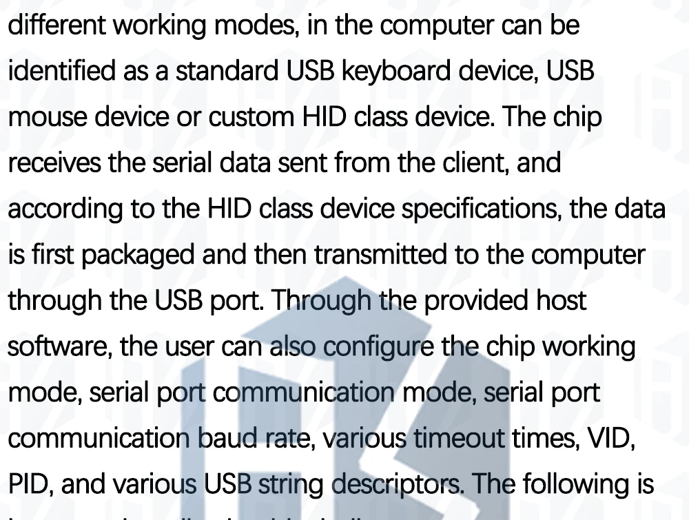 CH9329 Modul UART/TTL Serieller Port zu USB HID Vollständige Tastatur-Maus Treiberfreie Spiele-Entwicklungsbox – Detail 3