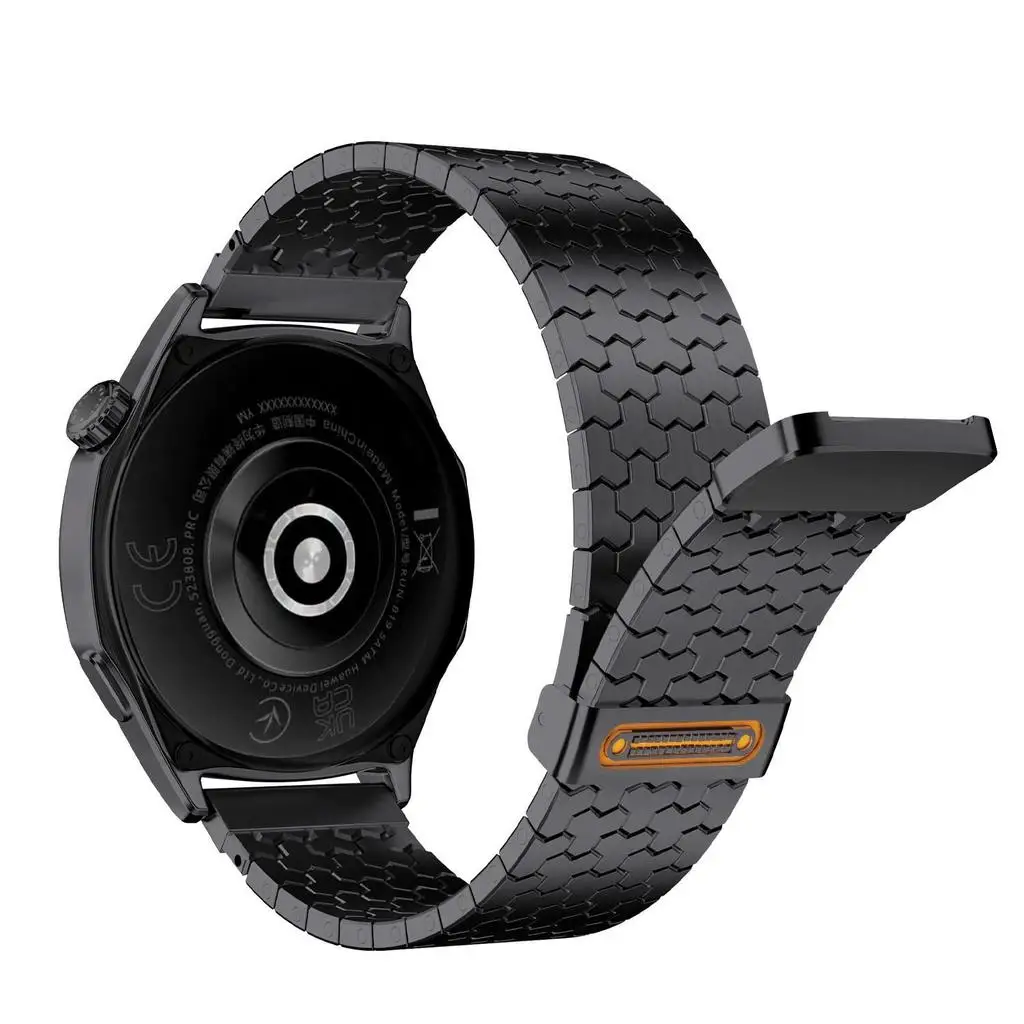 Stainless Steel Magnetic Business Wristband Bracelet, 22mm