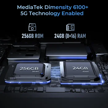 Oukitel WP33 Pro 5G Rugged Smartphone 22000mAh 6.6 5