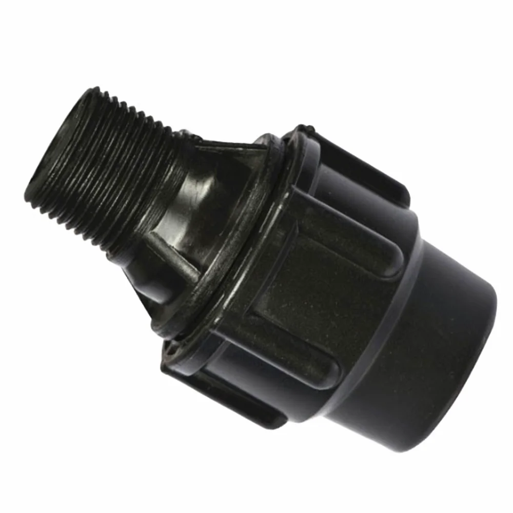 

Plastic PE water pipe quick connection female thread 1/2" 3/4" outer wire direct quick connection 20mm 25mm 32mm 40mm 50mm 63mm