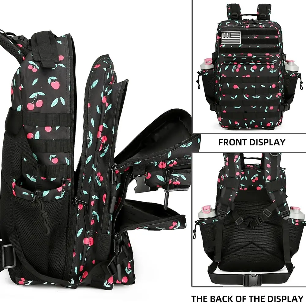 45L Tactical Backpack 3P Bag Assault Backpack Outdoor 3 Days Travel Waterproof Climbing Rucksack Camping Hiking Hunting Mochila 3