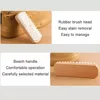 4Pcs/Set New Stain Removal Suede Brush Kit With Eraser Cleaning Tool Home Use Nubuck Brushes Kit Boots Cleaning Cloth for Shoes 2