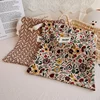 Cotton Fabric Floral Drawstring Storage Bag Travel Portable Storage Bags Dustproof Packaging Storage Pouch Ins Pastoral Style 6