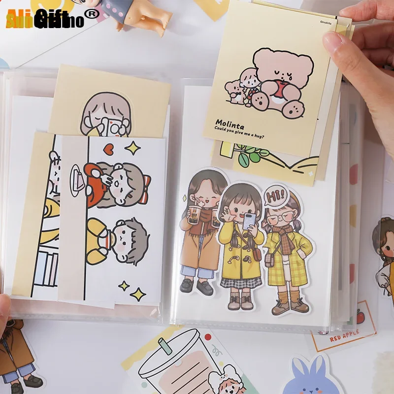 4X6 80 Pocket Storage Book Card Bill Sticker Invoice Memo Favorite Photo Album Interleaf Type Gift Craft Photocard Album fotos