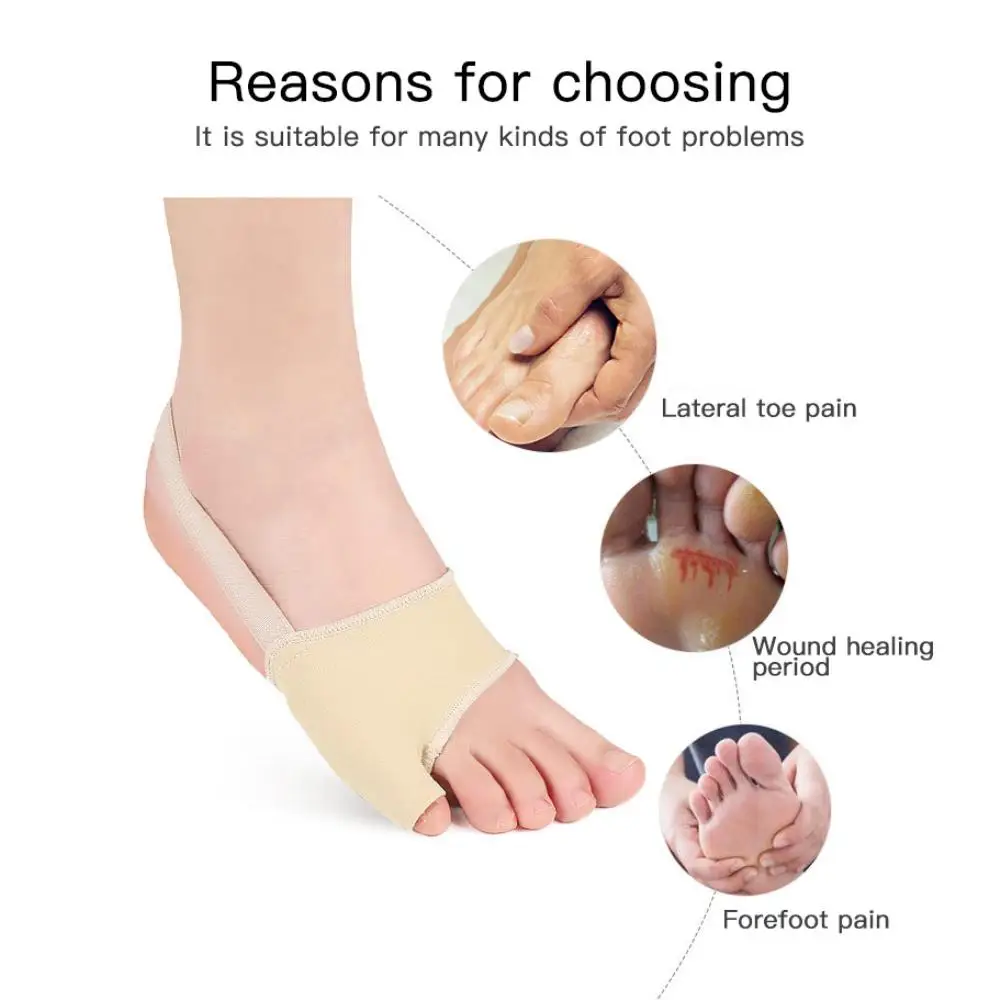 Bunion Corrector Adjustable Promotes Foot Health Relieves Hallux Valgus Soft And Comfortable Corrects Overlapping Toes Flexible