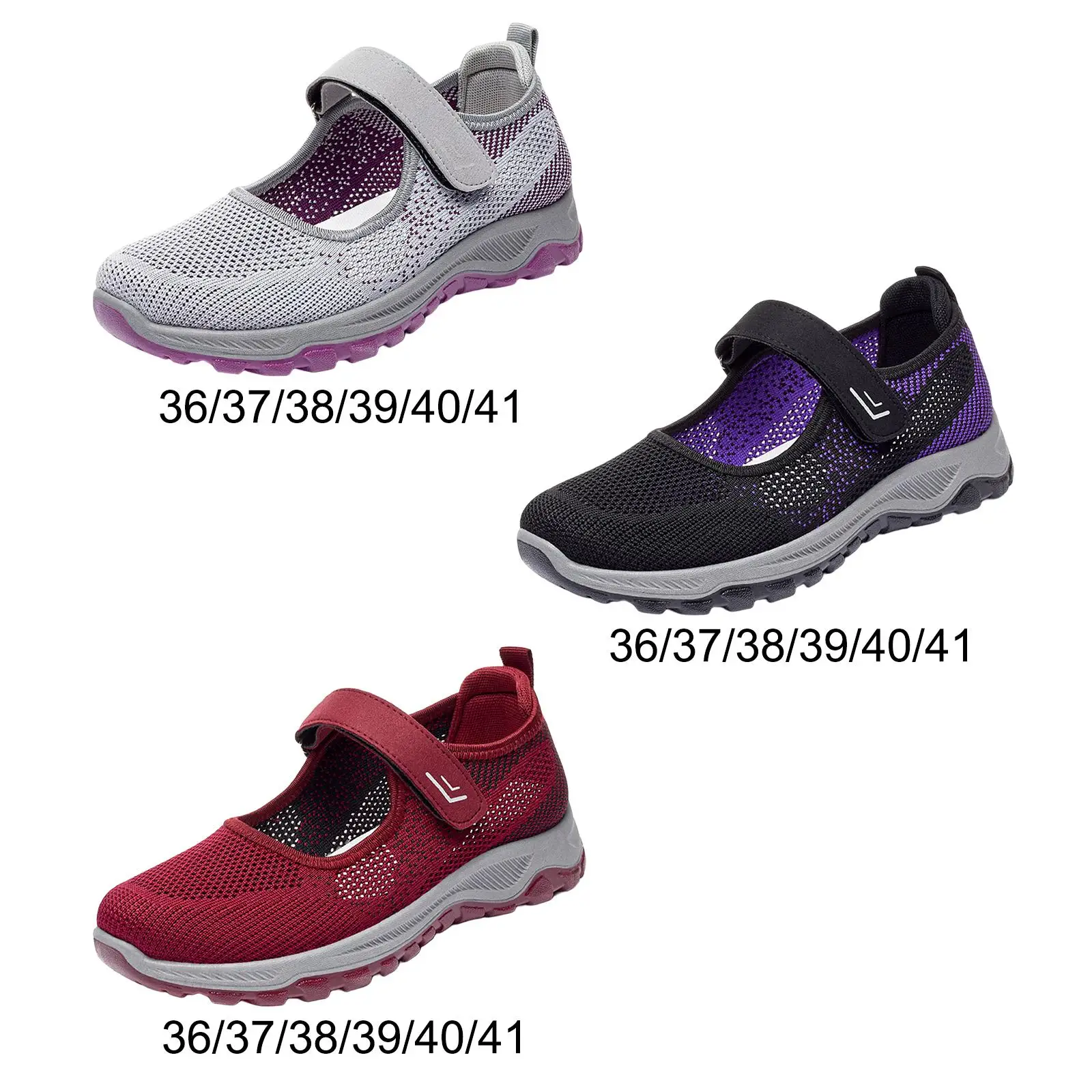 

Women Mesh Sneakers Trainers Casual Nonslip Flats Breathable Sneakers Walking Shoe for Summer Short Trips Driving Indoor Outdoor