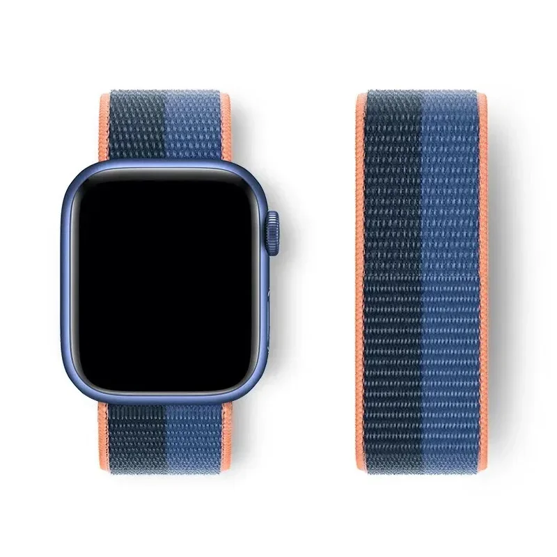 Versatile Smartwatch Sport Loop Strap - Adjustable Band in Various Sizes
