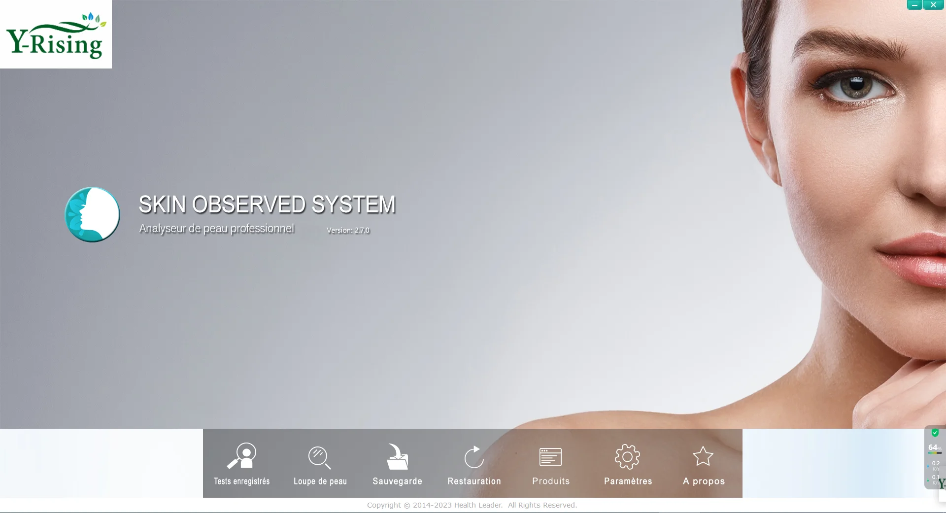 High Definition Pixel Face Care System Intelligent Operation Automatic ...