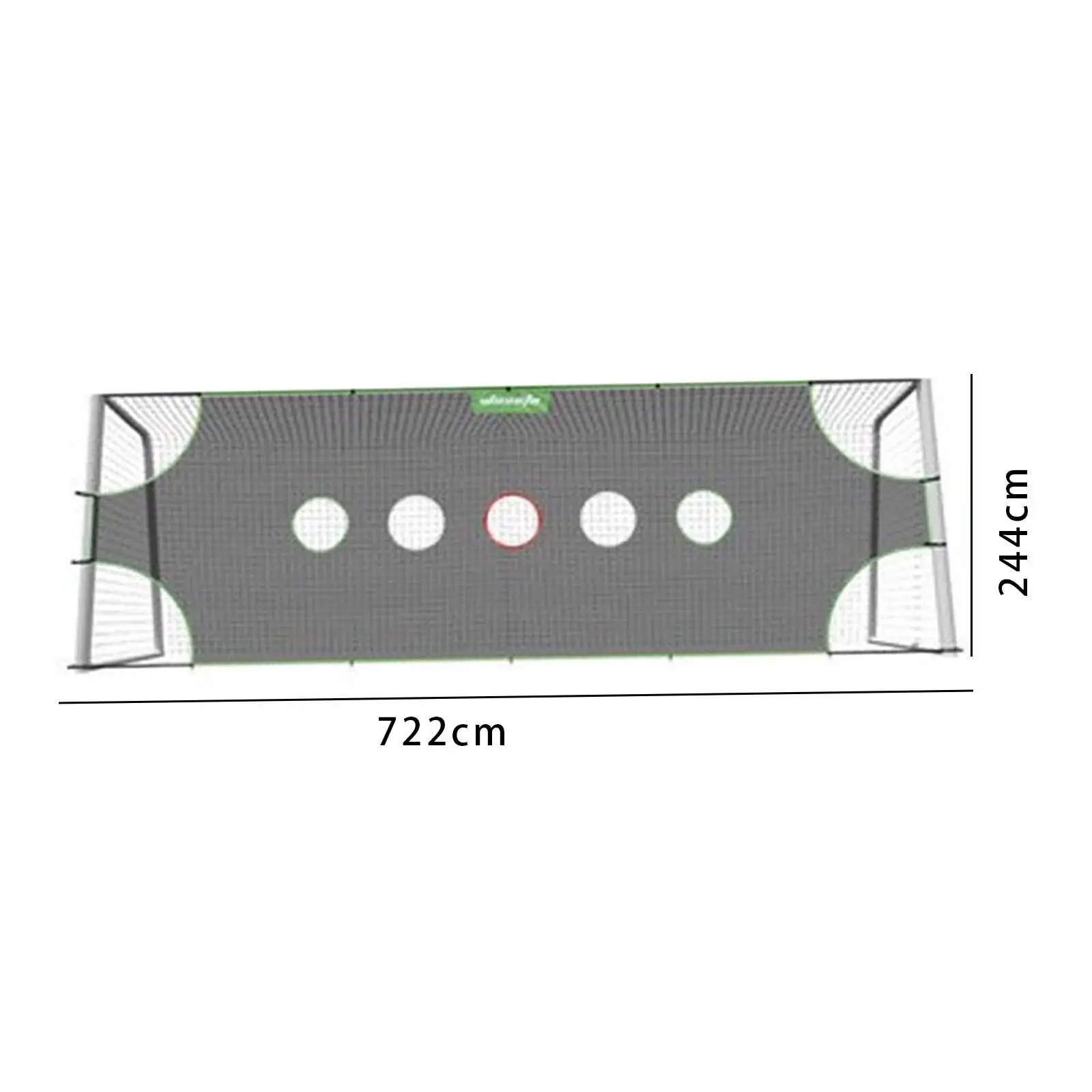 Soccer Goal Target Nets Training Soccer Training Aid Goal Target Sheets for Court Football Professional Clubs