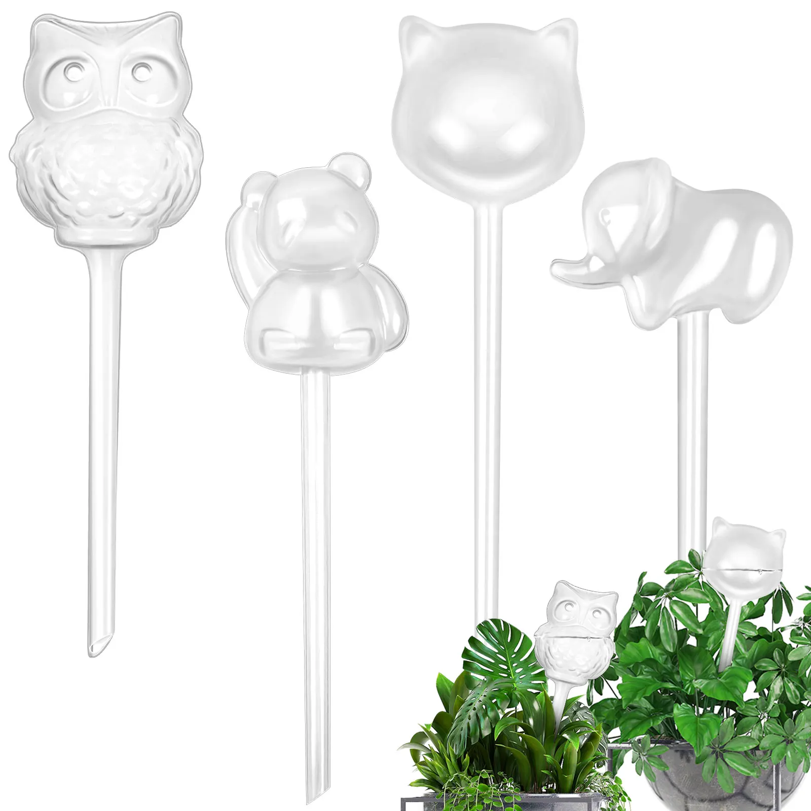 1PC Plant Watering Bulbs Automatic Self Watering Balls House Garden Clear Water Can Houseplant Device Drip Irrigation System