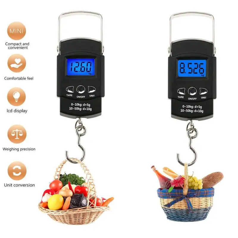 Hanging Retractable Accurate Handy High Precision Durable Compact Design Suitable For Indoor And Outdoor Use Portable Scale Fish