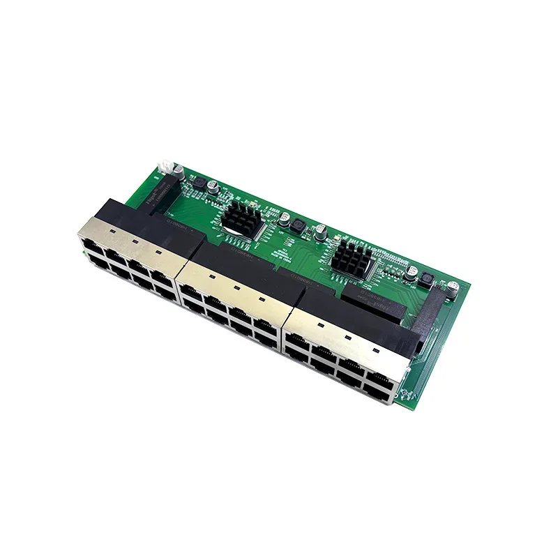 산업용 이더넷 스위치, RJ45 네트워크 스위치,  공장 공급, 24 포트, 10 Mbps, 100Mbps