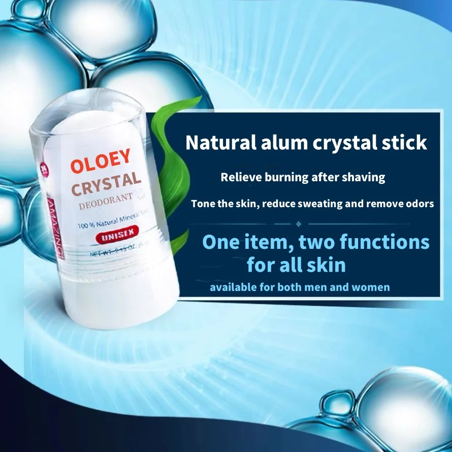 Natuurlijke aluinsteen deodorant stick tegen lichaamsgeur_voghion.com