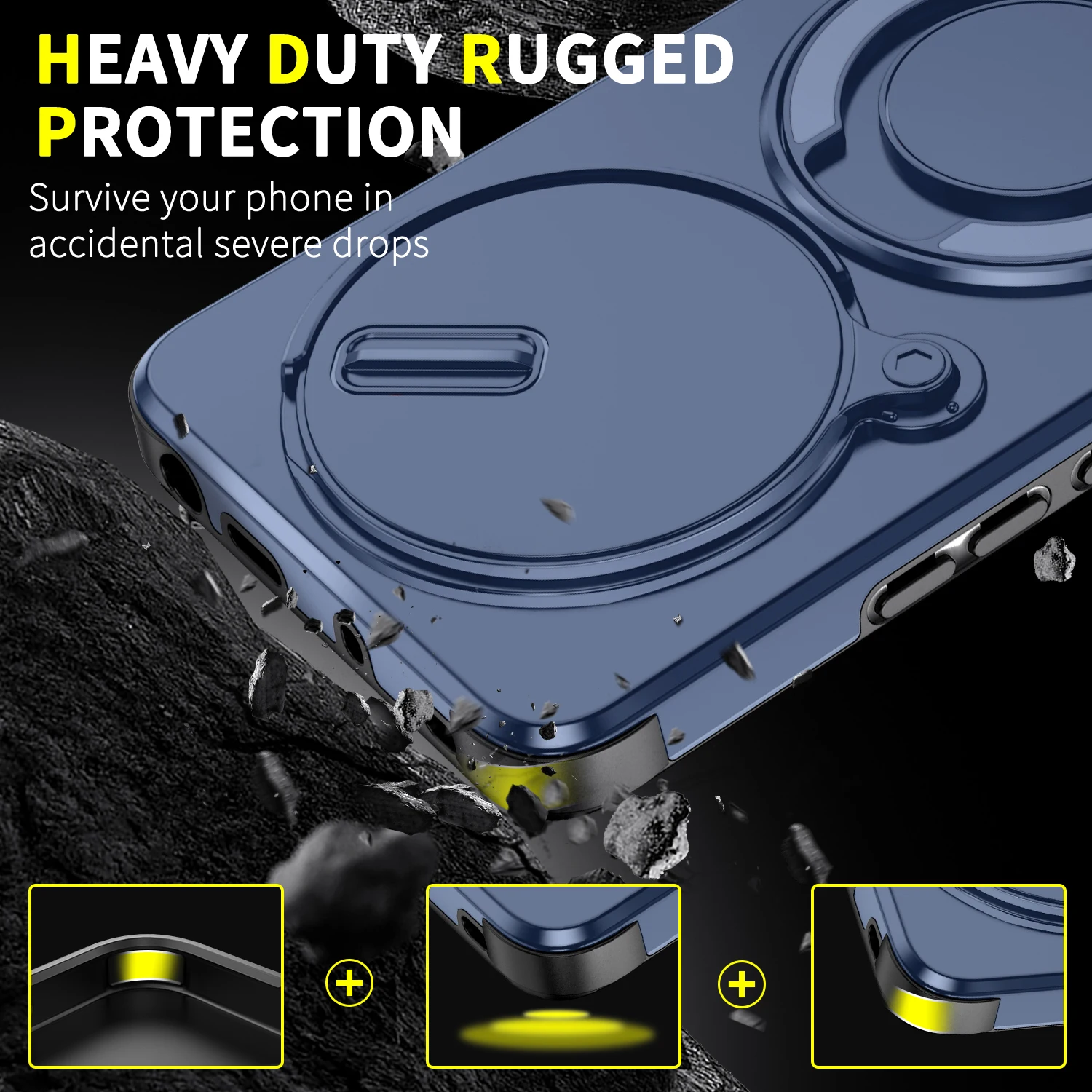 Military Grade Slide Lens Camera Protection Case For Xiaomi Redmi 15 Pro Plus 5G 4G Note14 Note15 Note 14 Pro+ 13 Note13_voghion.com