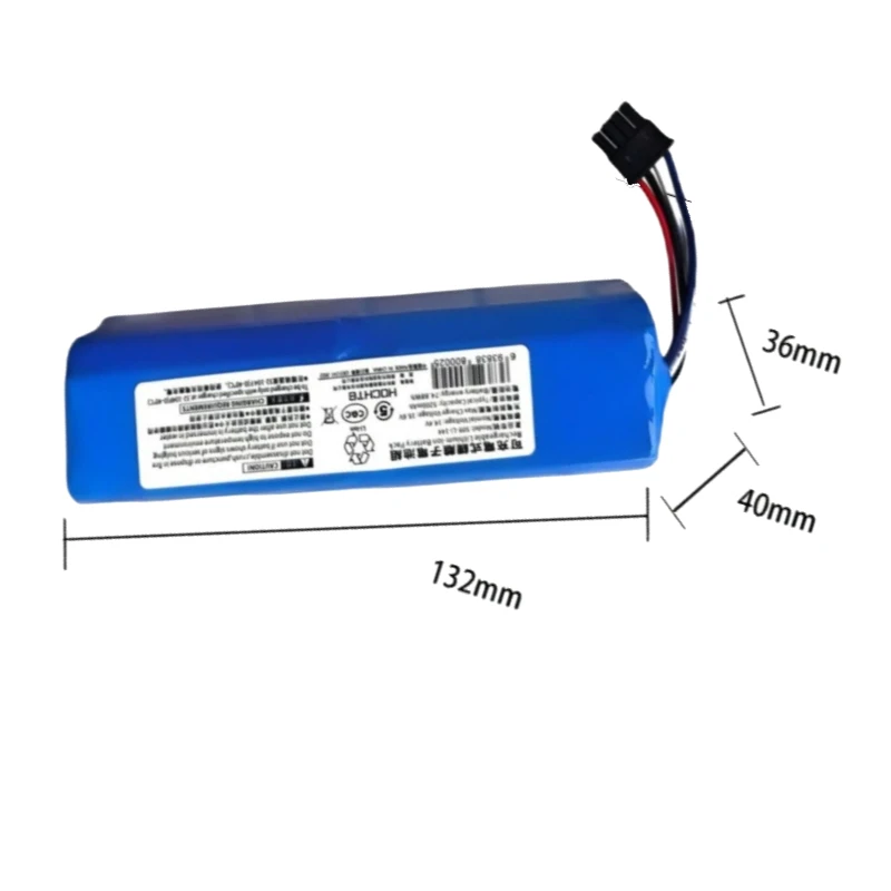 14.4V/14.8V 5200mAh 6600mAh for Narwal J3 J4 YJCC012 YJCC015 Robot Vacuum Cleane