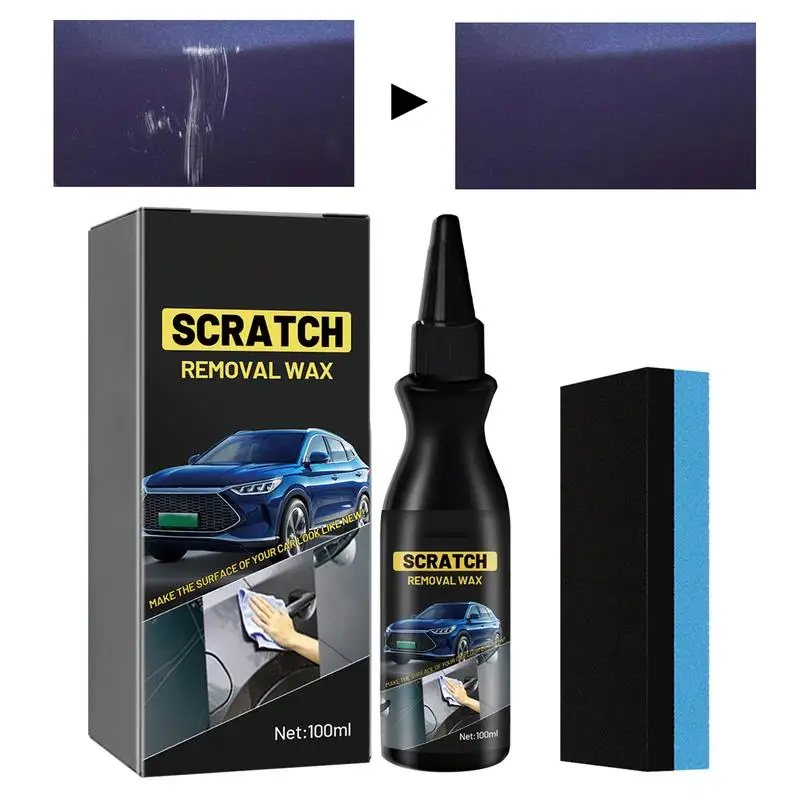 

Car Paint Scratch Remover Car Scratch Remover Repair Protection Rubbing Compound Finishing Polish Wax For Repair Protection And