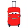 Custom Cartoon Lightning Mcqueen Cars Luggage Cover Protector Elastic Travel Suitcase Covers 1