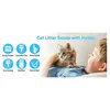 Cat Litter Scoop Cat Litter Box Tool Cat Litter Scoop With Integrated Trash Bag Dispenser Deep Cleaning Cat Litter Box Tool 2