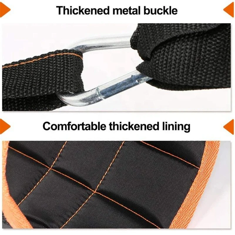 Sangles Abdominales Suspension Pour Barre De Traction - Renforcement Abdos, Bras - Support Jusqu'à 136 Kg - Pour Entraînement à Domicile