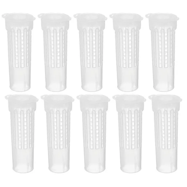 Műanyag 100 Cellás Csésze Szerszámok Méh Nikot Tartós Sárga Praktikus Apikultúra Segítő Méhész Eszközkészlet Queen Tenyésztő Rendszer Cupkit - Image 2