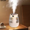 Air Humidifier 1300ML Aroma Humidifier Double Spray Port Essential Oil Diffuser USB Water Humidifier with Light for Home Office 1