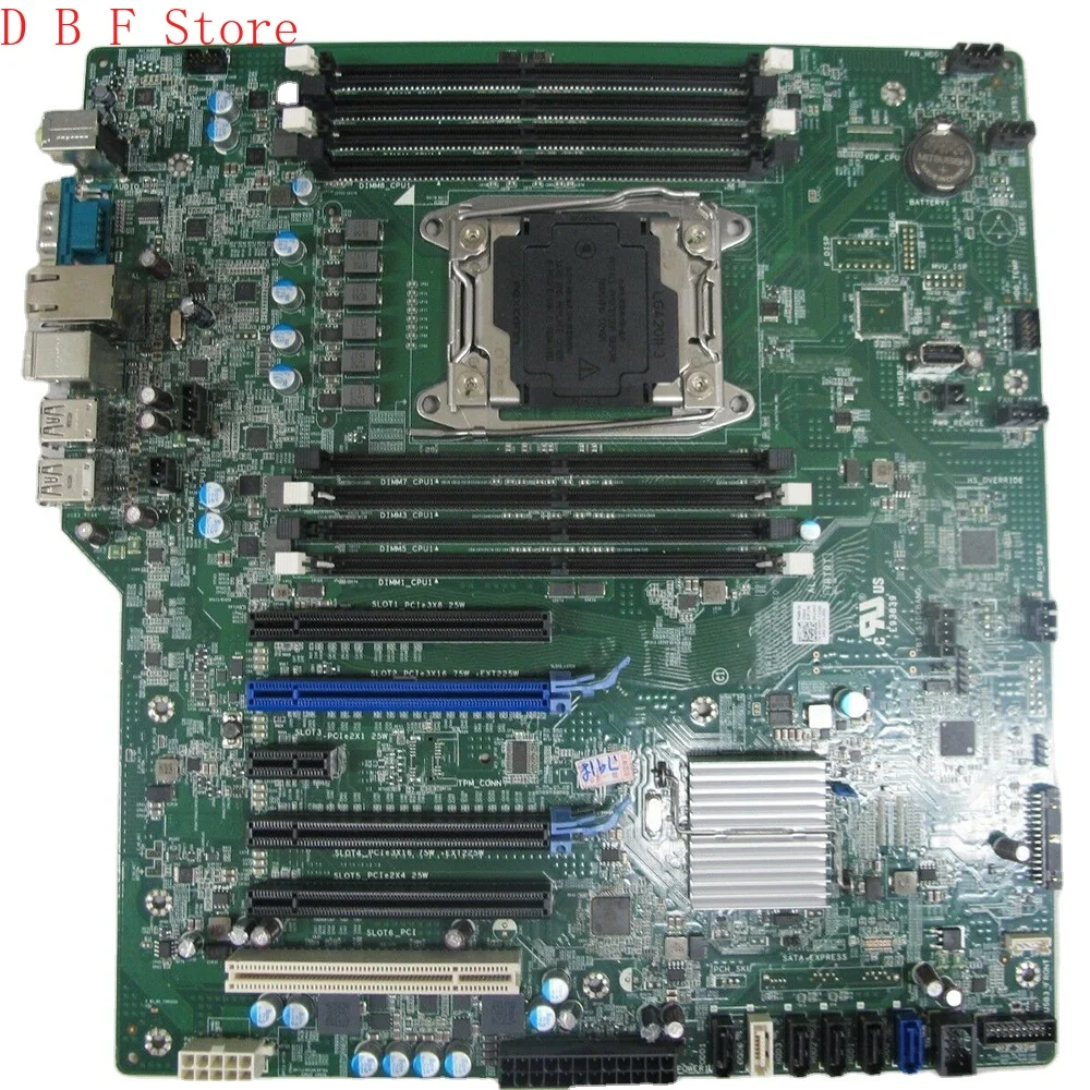 

Материнская плата высокого качества для DELL T5810, рабочая станция K240Y 0K240Y CN-0K240Y HHV7N 0HHV7N LGA2011 DDR4, быстрая доставка