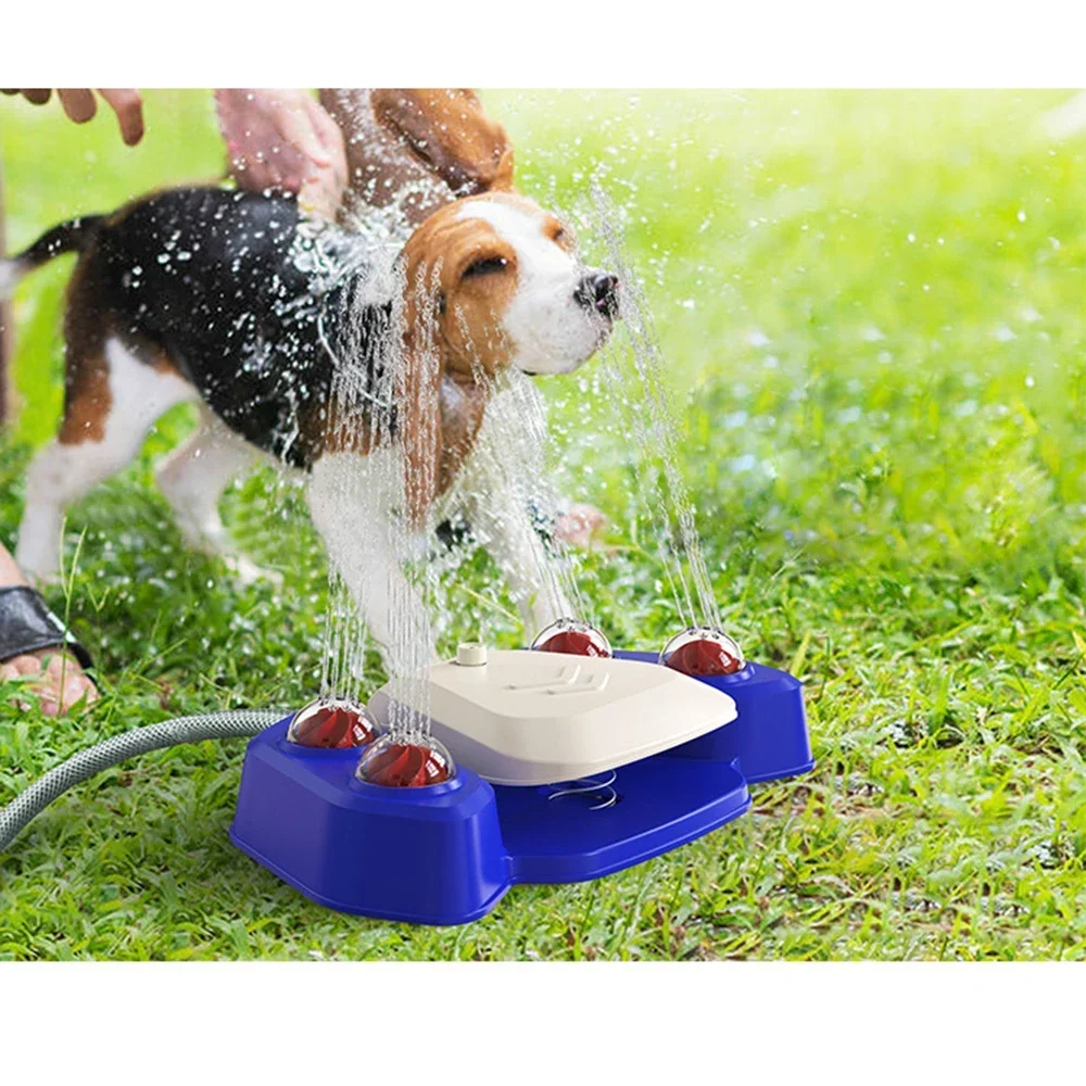 

Pet Dog Automatic Water Feeder Outdoor Automatic Dog Water Fountain Step On Toy Dog Drinking Joy With Pets Security Pet Product