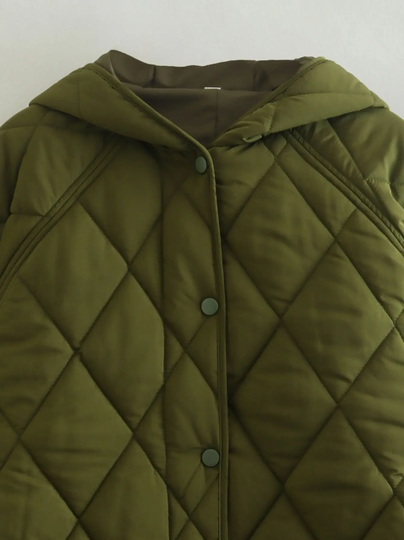 XEASY 2021 الشتاء خمر الدافئة البيج مقنعين طوق ملا...