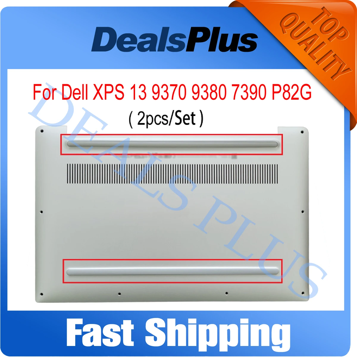 Substituição da Base da Tampa Inferior do Portátil Almofada de Borracha para Dell Xps 13 9370 9380 7390 P82g Novo Pcs por Conjunto