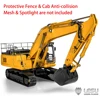 LESU PC360 1/14 Hydraulic RC Excavator RTR Black Tracks Metal Electric Digger AC360 Painted Assembled Toys Light Model TH22765 2