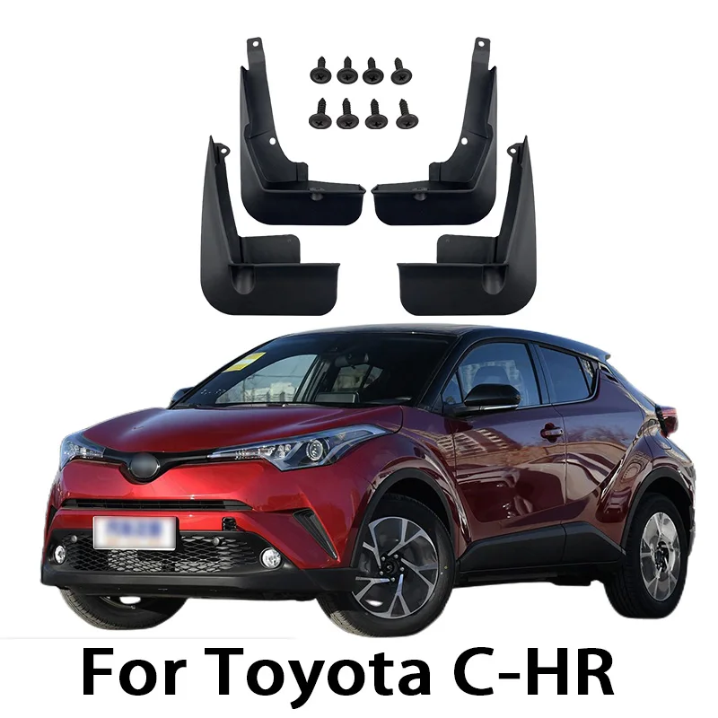 Paraspruzzi Per Toyota C-Hr Chr 2016-2023 Parafanghi Chr Paraspruzzi Paraspruzzi Ruote Posteriori Anteriori Parafango Accessori Auto 4 Pezzi