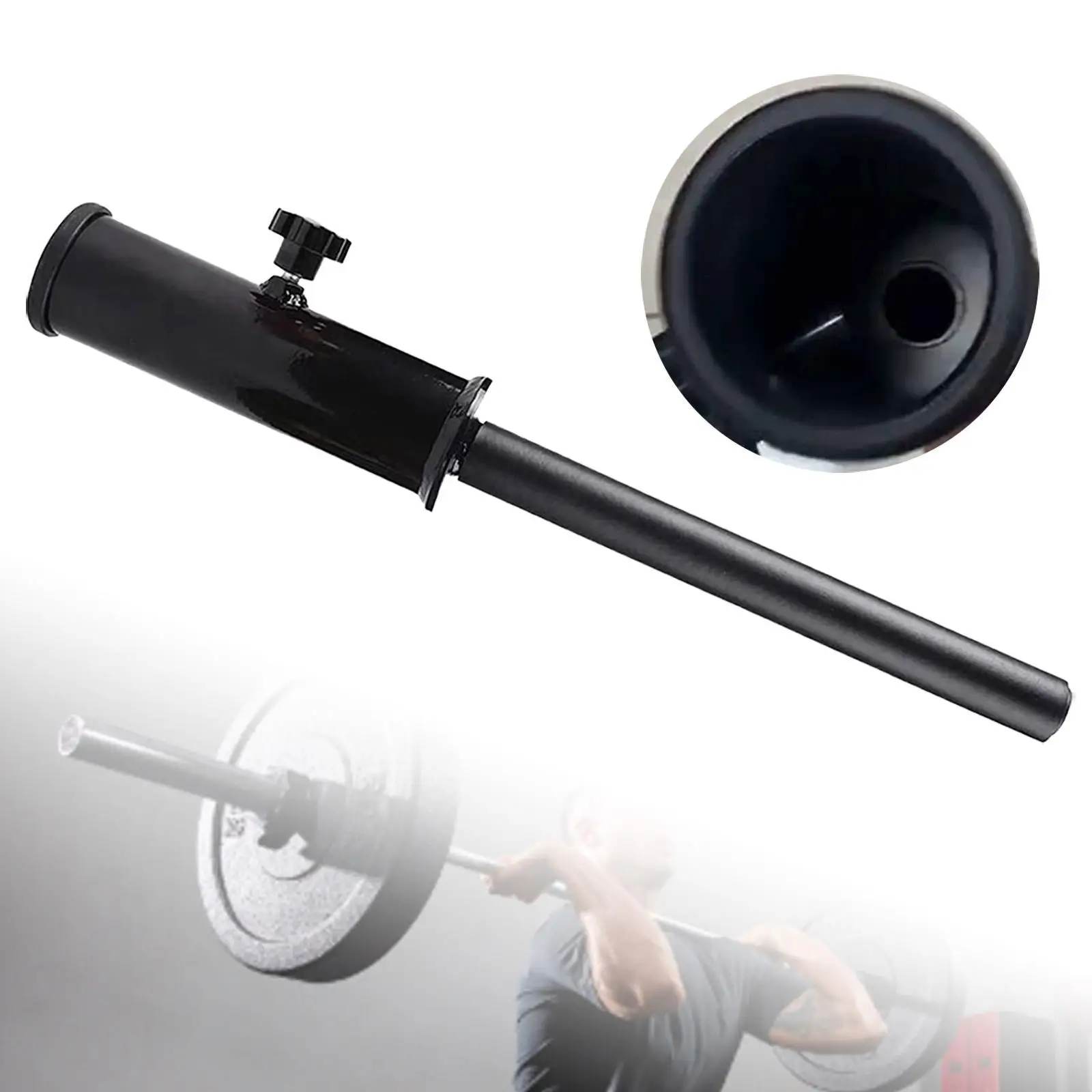 Landmine Attachment Fittings for 2 inch Bar Fitness Handle Fitness Straight Bar for Core Muscles Triceps Exercise Squats Biceps Landmine Attachment Fittings for 2 inch Bar Fitness Handle Fitness Straight Bar for Core Muscles Triceps Exercise Squats Biceps