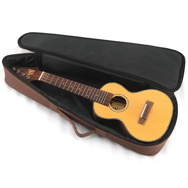 Ukulele Case Bag 21 23 26 Inches Soprano Concert Tenor Ukelele Guitar Accessories Parts Gig Sponge Waterproof