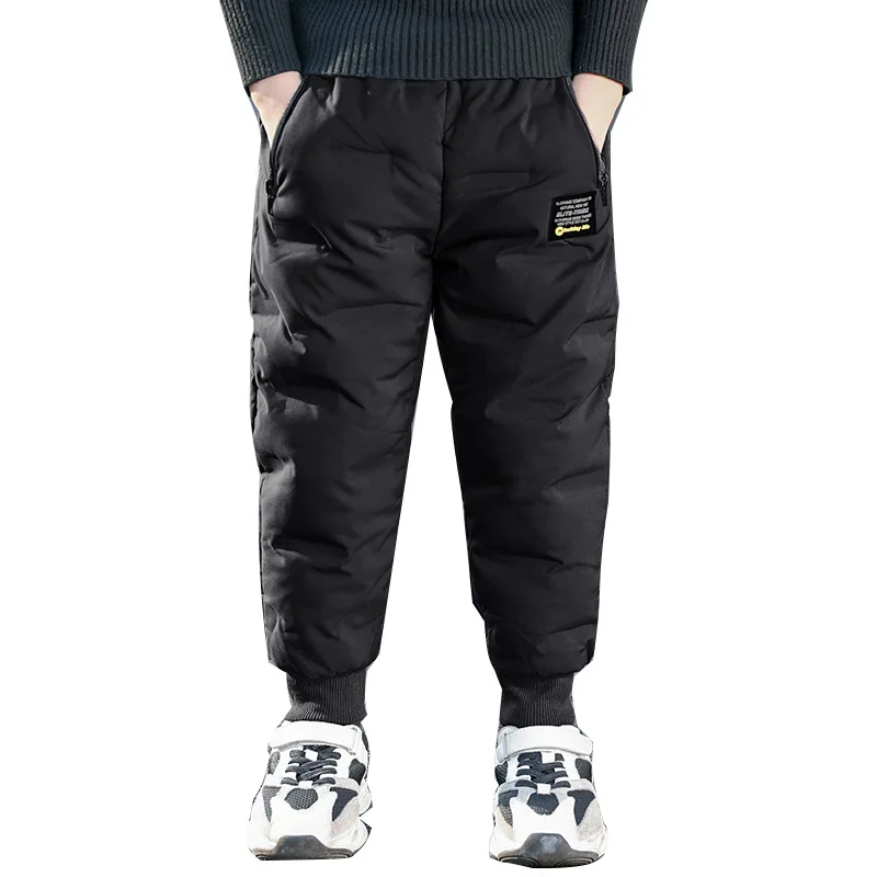 Boys Pants Cotton-padded Winter 4-14 Years