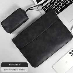 Durable Laptop Sleeve with Stylish Design - 13.3 - 14in 343x245 mm (BLACK Sets)