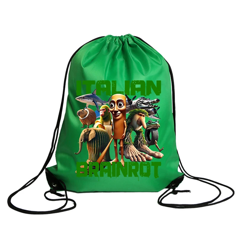 Tung Tung Tung Rucksack - Wasserdichter Daypack 44x32x19cm Meme Design