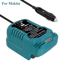 Universal Portable Lithium - Ion Battery Charger with Car Adapter (For Makita)