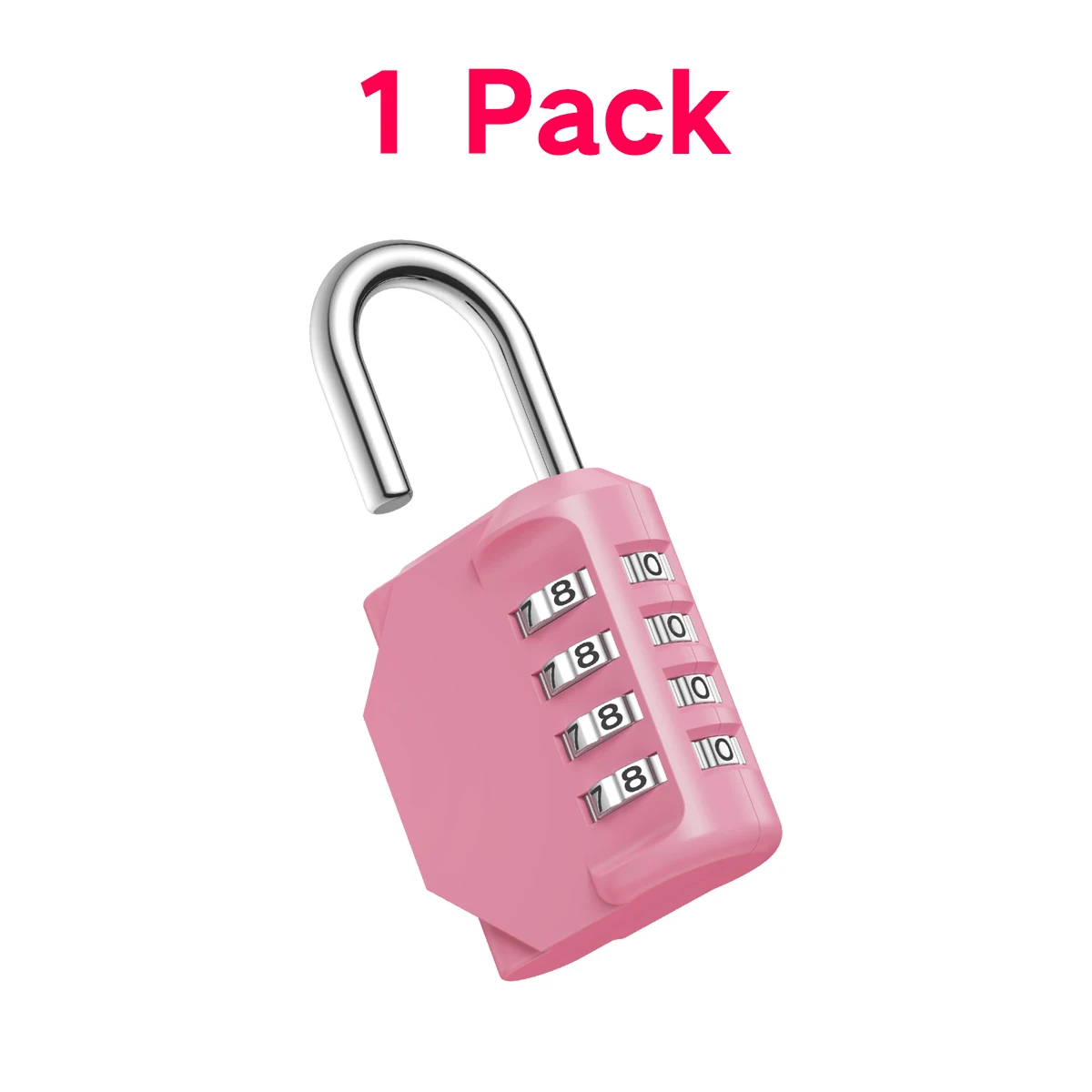 Lucchetto a Combinazione a 4 Cifre Impermeabile per Armadietti, Attrezzi, Cancelli, Depositi, Armadi