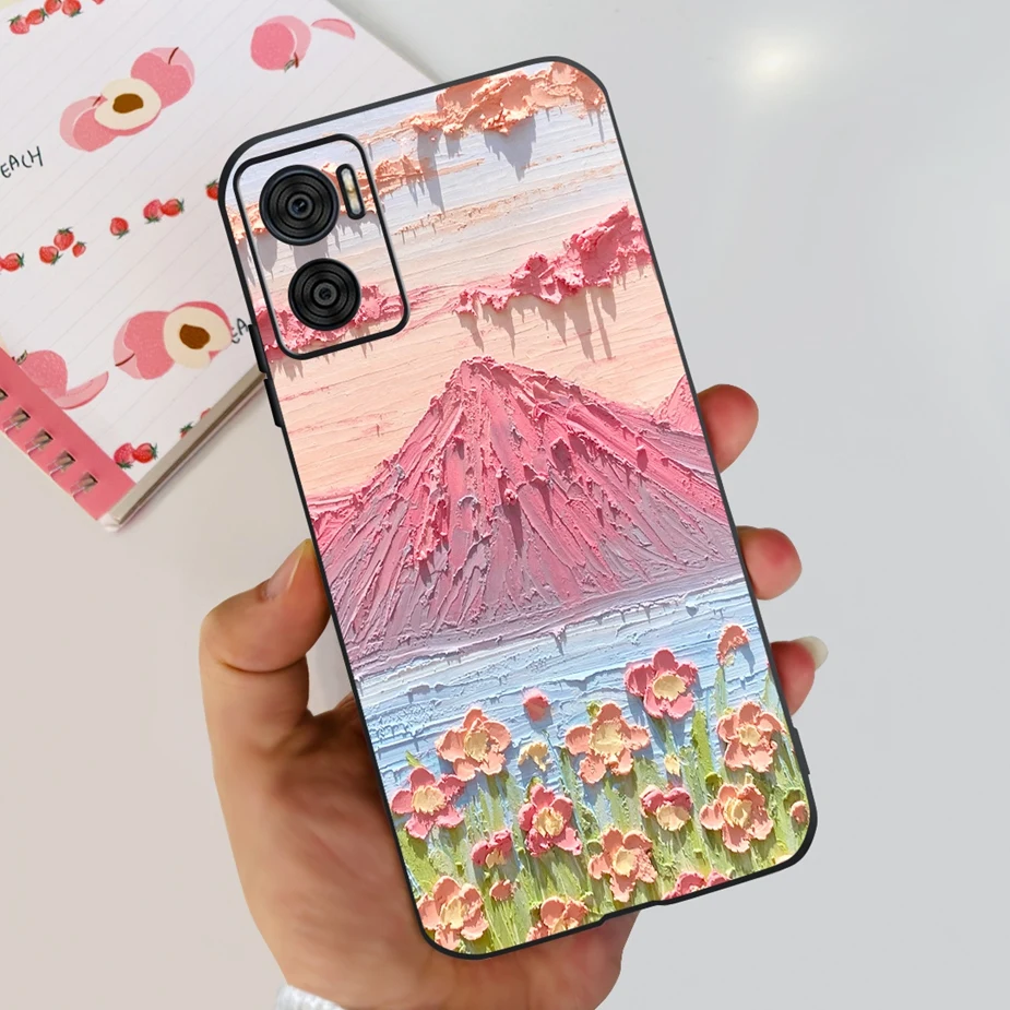 Stylish Painted Silicone Phone Case - New Fashion Design