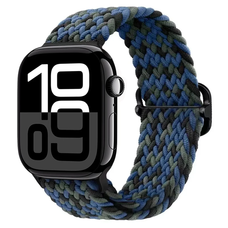 Premium Nylon Braided Strap for Smartwatch - Durable and Stylish Bracelet Design